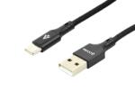 Accura ACC2290 USB-A apa - USB-C apa 2.0 Adat és töltőkábel - Fekete (1m) (ACC2290) (ACC2290)