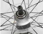 Velotech műanyag küllővédő tárcsa menetes agyakhoz, 28T, 135 mm, átlátszó