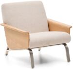 Kave Home Bézs zsenília fotel Amsen - Kave Home