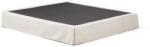 Kave Home Fehér kárpitozott franciaágy ágytámla nélkül 180x200 cm Jaira - Kave Home