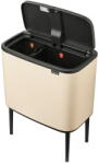 Brabantia Bézs acél érintésre nyíló szelektív szemetes 34 l Bo Touch Bin - Brabantia