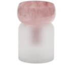 Kave Home Rózsaszín üveg váza (magasság 19 cm) Kelse - Kave Home