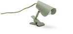 Kave Home Zöld fém asztali lámpa csiptetővel (magasság 16 cm) Jula - Kave Home
