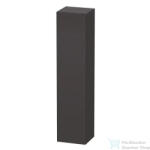 Duravit L-CUBE 176x40x36, 3 cm-es, 1 ajtós szekrény láb nélkül, balos, szupermatt grafit LC1180L8080 (LC1180L8080)