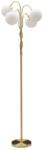 Mauro Ferretti Fehér-aranyszínű állólámpa üveg búrával (magasság 176 cm) Glamy - Mauro Ferretti