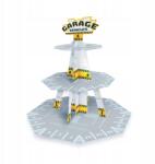 PartyPal Autók tortatál/süteményes állvány 34x46cm Összeszerelhető (131534)