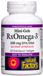 Natural Factors Rx Omega-3 500mg. / 60 Soft