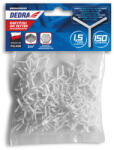 DEDRA hatszögletű fugakereszt 1, 5 mm 150 db (DED02H015)