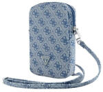 GUESS táska GUWBZP4GFTSB Zip 4G Triangle kék (GUWBZP4GFTSB)
