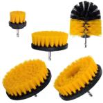  6 részes fúrókefe, elektromos súrolókefe, tisztítókefe-hosszabbító