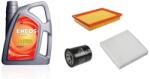 Eneos Suzuki Swift III 2005-2010.09 olajcsere szett 1.3-1.5 benzin - levegőszűrő, olajszűrő, pollenszűrő, Eneos Premium Plus 10w30 4L (13780-62J00, 16510-61A01, 95860-62J00)