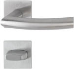 HOPPE Trondheim Rozettás Kilincsgarnitúra 35-45 mm Nemesacél Wc (SCH-102203446)