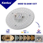 Kanlux MOD LED 12-18-24W cserélhető fényforrás UFO lámpatesthez (155°, CCT, max. 2880 lumen) (29304)
