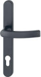 HOPPE Liege Kilincs Félgarnitúra Pz92 72-82 mm Fekete (SCH-102202689)
