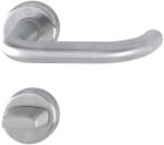 HOPPE BADEN rozettás kilincsgarnitúra 42-45 mm nemesacél matt WC (SCH-102205468)