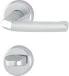 HOPPE Birmingham Rozettás Kilincsgarnitúra 37-42 mm Ezüst Eloxált Wc (SCH-102238156)