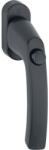 HOPPE Liege Ablakkilincs 7x40 mm Nyomógombos Stift Matt Fekete (SCH-102202594)