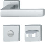 HOPPE AUSTIN rozettás kilincsgarnitúra ezüst eloxált WC (SCH-102202508)