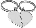 BASI SH 0803 szív formájú kulcstartó (ezüst)
