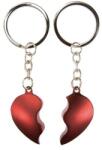 BASI SH 0802 szív formájú kulcstartó (piros)