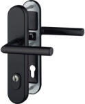 HOPPE AMSTERDAM biztonsági kilincsgarnitúra PZ88 62-72 mm fekete (SCH-102289191)