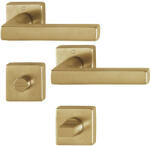 HOPPE DALLAS rozettás kilincsgarnitúra világos sárgaréz WC (SCH-102205430)