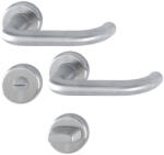 HOPPE BADEN rozettán kilincsgarnitúra 39-46 mm nemesacél matt WC (SCH-102205475)