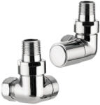 Welland heating Radiátor sarokszelep készlet - 1/2" - NERO-B00022 (B00022)