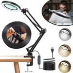  Lámpa Kozmetikai Nagyító Asztali Rajzoló Lámpa 10x (szkło powiększające)