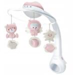 B-Kids Projektor Körhinta 3AZ1BEN Kiságyhoz Rózsaszín B-kids (773554020502)