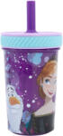 Global Licence Srl Jégvarázs felboríthatatlan csúszásgátlós műanyag pohár szívószállal - 370ML (ev74287)