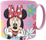 Global Licence Srl Mikrózható műanyag bögre BPA mentes - Minnie egér - 265 ml (ev674341-B)