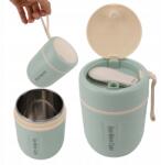  Uzsonnás Termosz Étel Leves Thermo Tartály 500ML Zöld (3118230296013)