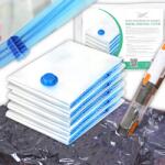 Medi Sleep Vákuumzsákok Ruhákhoz Ágyneműhuzat Erős Strapabíró Szett 5DB 80x100 (W8x11)