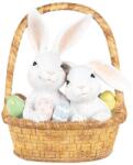 Clayre&eef Húsvéti kosár nyuszikkal és tojásokkal