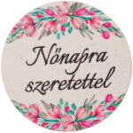 Valex Decor 5db. "Nőnapra Szeretettel" feliratos dekor tábla 5cm (GV03-49)