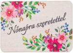 Valex Decor 4db. "Nőnapra Szeretettel" feliratos dekor tábla 7 x 5cm (GV04-76)