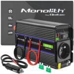 Qoltec inverter Monolith 600 Ms Wave 12V 230V, 600W, Usb