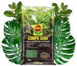 COMPO Zöldnövények és pálmafák táptalaja 10L Tőzeg, perlit, agrosil, mész (4008398012342)