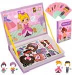 AAA Mágneses építőkockák Oktató puzzle Divat Játékkönyv 3+ Puzzle (Układanka magnetyczna motyw modowy)