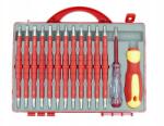 Kraft&Dele Csavarhúzó Készlet Szigetelt Csavarhúzók 25 Méret Koffer Villanyszerelőnek (KD5971)