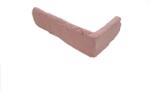 ELK Coltar caramida aparenta Pastel Corner, Pink, 265x65x15 mm (ELK-PASTELC-PINK)