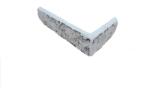 ELK Coltar caramida aparenta Pastel Corner, Black Whitened, 265x65x15 mm (ELK-PASTELC-BRWW)