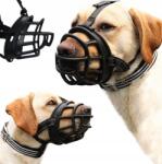 Petstory Fiziológiai Szájkosár Kutyáknak Gumi Állítható Kényelmes L-es méret (ABT-459)