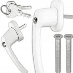  Ablakkilincs Kulcsos Ablakzár Alumínium Univerzális (VIC KL 9016)