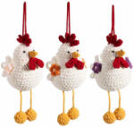 Decorer Set 3 figurine Gaini textil multicolor 12x13x16 H (A16.19.18)