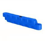 Kinderauto Bariera modulara delimitare traseu karting, piste sau parcari, HDPE, umplere cu apa, anti-impact, rezistenta UV, interior exterior 100x12x18 cm, albastru