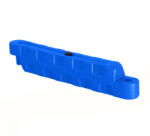 Kinderauto Bariera modulara delimitare traseu karting, piste sau parcari, HDPE, umplere cu apa, anti-impact, rezistenta UV, interior exterior 110x30x35 cm, albastru