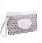 MilaBaby Nedves törlőkendő csomagolás Mosogatók Többször használható tok Tasak fogantyúval (#C308E)