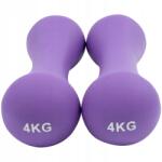 SPARTAN Súlyzórúd öntöttvas neoprén bevonattal Spartan 2 x 4 kg (1690)